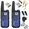 Radijo Stotelė - Baofeng BF-T25E 16 Kanalų VOX 10 km Nuotolis 1400mAh Baterija Tamsiai Mėlyna