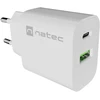 NATEC Ribera Universal Baltas AC Fast charging Indoor