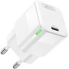 XO laidinis įkroviklis CE06 PD 30W 1x USB-C baltos spalvos