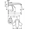 Hansgrohe Potinkinis praustuvo maišytuvas HG Vivenis 75050670