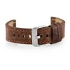 Pacific Odinė laikrodžio apyrankė W48 - PREMIUM - tamsiai ruda II - 20mm