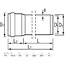 Wavin Outdoor sewer pipe Ø 110 mm. SN4. 3 m