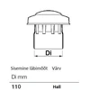 Wavin Baltic Ventiliacijos stogelis WAVIN, d 110