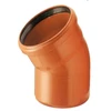 Lauko kanalizacijos alkūnė Wavin, Ø 110 mm, 22°