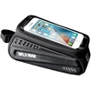 Forever Universalus telefono laikiklis WILDMAN ES3 1L 4"- 7" dviračiui su užtrauktuku juodas
