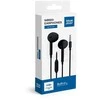 Wire ausinės Jack 3,5 mm Blue Star PA-E65 1,2 m juodas