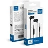 Wire earphones Jack 3,5 mm Blue Star PA-E67 1,2 m juodas