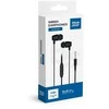 Wire earphones Jack 3,5 mm Blue Star PA-E67 1,2 m juodas