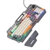 Wire klaviatūra QWERTY Hoco Gaming DI98 juodas