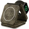 Guess PU 4G MagSafe belaidis įkroviklis 3v1 rudos spalvos