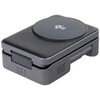Belaidis įkroviklis Forcell F-Energy 3in1 Flex Pro Qi2, suderinamas su MagSafe (F-05) sidabrinis