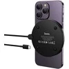 Canyon Belaidis įkroviklis Hoco 15W su USB C laidu ir skaitmeniniu ekranu CW62 juodas