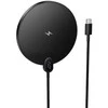 Canyon Belaidis įkroviklis Hoco 15W su USB C laidu ir skaitmeniniu ekranu CW62 juodas