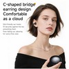 Išmanusis laikrodis Wireless earphones Hoco TWS EA8 metal juodas