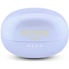 OWS ausinės Guess Metalic Finish Electropated Parts Classic Logo violetinės spalvos
