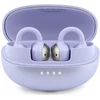 OWS ausinės Guess Metalic Finish Electropated Parts Classic Logo violetinės spalvos