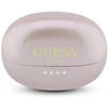 Ausinės OWS Guess Metalic Finish Electropated Parts Classic Logo rožinė