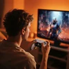 Wireless gamepad for PS5 compatible with PS5/PS4 games Hoco GA32 baltas
