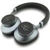 Belaidės ausinės ANC Karl Lagerfeld Grained Initials KF003083 juodas