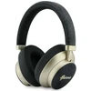 Ant ausų uždedamos ausinės Guess Bluetooth ENC 4G Auksinė Script Metal juodos spalvos