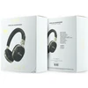 Ausinės Guess Bluetooth ENC Metal 4G Script Logo juodos spalvos