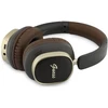 Ausinės Guess Bluetooth ENC Rectangle Metal Script rudos spalvos