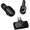 Wireless lavalier microphone USB C Hoco L27 juodas