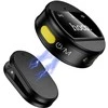 Belaidžiai mikrofonai 2in1 „Lightning“ / USB C Hoco L22 juodas