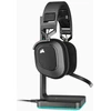 Wireless on-ear headphones Corsair HS80. juodas