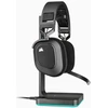Wireless on-ear headphones Corsair HS80. juodas