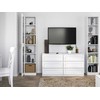 Top E Shop Topeshop W40 PAFOS BIA 2S KPL showcase Baltas