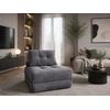 WOBA pouffe-mattress, dark pilkas