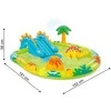 Pripučiamas baseinas (žaidimų aikštelė) INTEX Little Dino Play Center (1.91m x 1.52m x 0.58m)