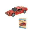 WOODEN 3D Dėlionė Raudonas CAR 60PCS
