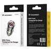 Wozinsky 65W automobilinis įkroviklis USB-C PD 65W / USB-A 45W QC 3.0 – juodos spalvos