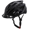 Dviratininko šalmas MTB Wozinsky su odpinanym daszkiem i tylną lampką USB 57-62 cm - juoda