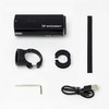 Wozinsky Front Bike Light + USB-C kabelis (3000 lm) – juodos spalvos