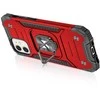 Wozinsky Ring Armor Apple iPhone 14 Plus armored magnetic holder ring dėklas telefonui raudonos spalvos