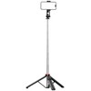 Selfie stick WC1Y3S teleskopowy tripod 1.3m su laikikliu na telefon - juoda