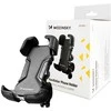 Wozinsky strong phone holder for bicycle, motorcycle, scooter handlebars, juodas (WBHBK6)