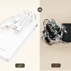 Wozinsky W11-W 10000mAh 10W Powerbank with Built-in Cables and Flashlight - Baltas