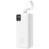 Wozinsky W8-W 30000mAh 30W Powerbank 2x USB-A and USB-C with Flashlight - Baltas