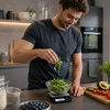 Virtuvinės svarstyklės Wozinsky WAK-2252 virtuvės svarstyklės, tikslios, su dideliu LCD ekranu, iki 5kg - juodas