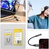 Wozinsky WALJ-01 Lightning adapter - 3.5mm mini jack - juodas