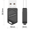 Wozinsky WAX-900 Dual-Band USB Wi-Fi 6 Adapteris with Bluetooth 5.4 - Juodas