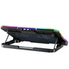 Wozinsky WDCX-A26 NitroCool RGB Gaming Nešiojamas kompiuteris Cooling Pad - Juodas