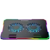 Wozinsky WDCX-A26 NitroCool RGB Gaming Nešiojamas kompiuteris Cooling Pad - Juodas