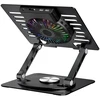 Wozinsky WDCX-X16-AS CoolBase RGB 360° Cooling Stand for Nešiojamas kompiuteris and Planšetė - Juodas