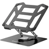 Wozinsky WDCX-X19-AB HardStand 360° Rotation Nešiojamas kompiuteris and Planšetė Stand - Juodas