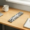 Wozinsky WDCX-X8S Foldable Adjustable Nešiojamas kompiuteris Stand - Sidabrinis